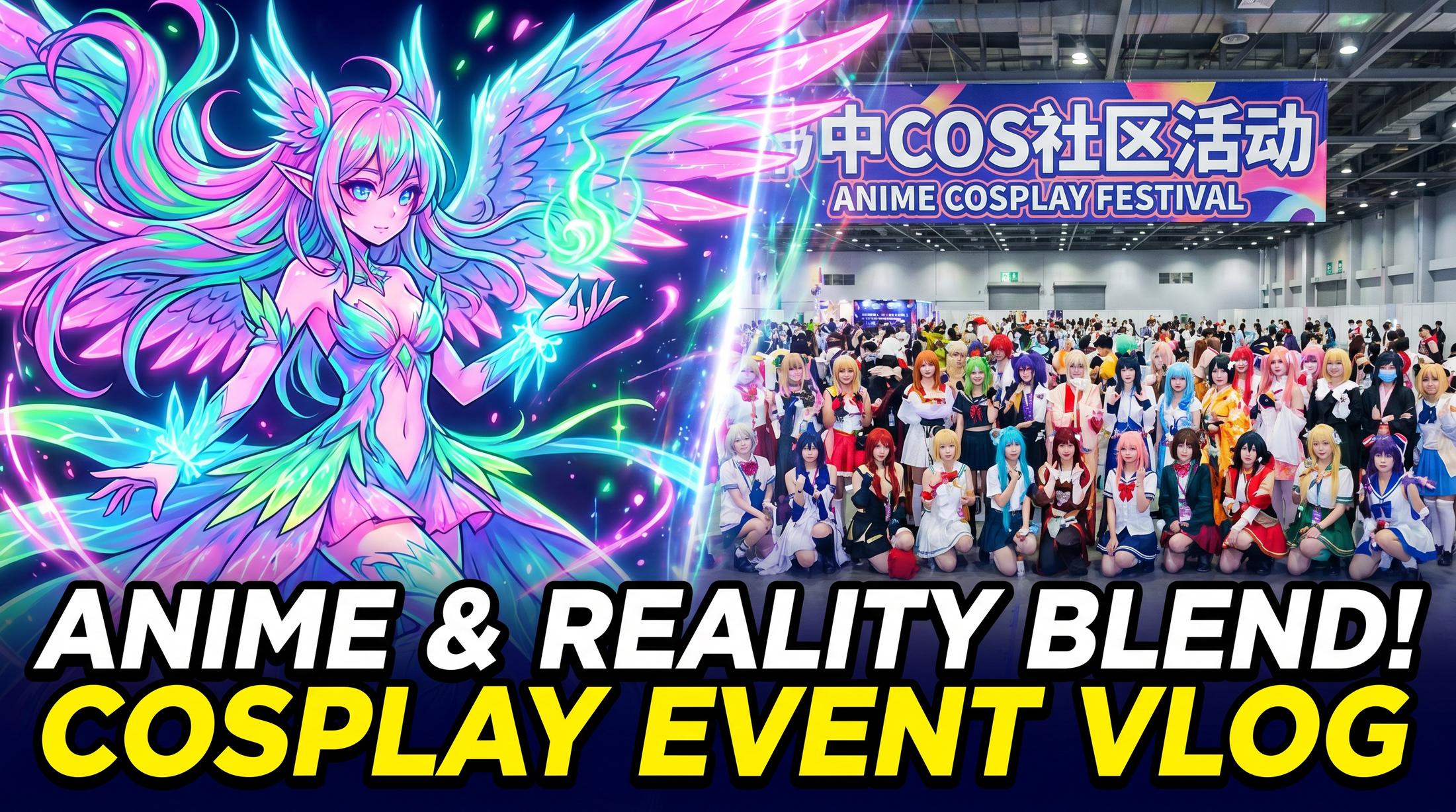大奶美女二次元：漫展Cosplay活动合影